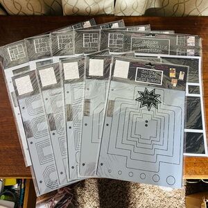 NEW Deluxe Tag Pocket And Blocking Templates Sets